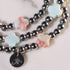 Nebelige Wiese | Silber | Kleeblatt-Essenz-Armband